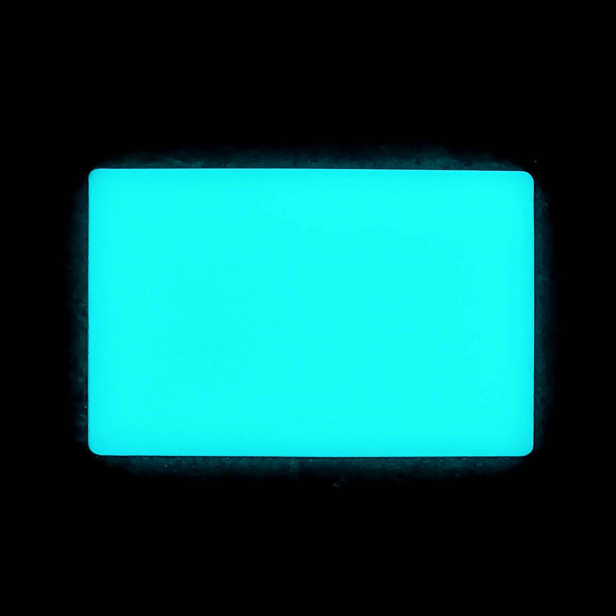 Blank Aqua Embrite Glow Patch