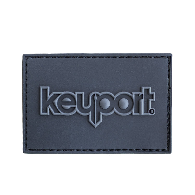 Dark Grey on Black Keyport Morale Patch