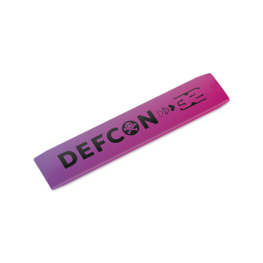 Keyport Faceplate showing Def Con 32 design 