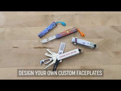 Custom Graphics Faceplate Keyport