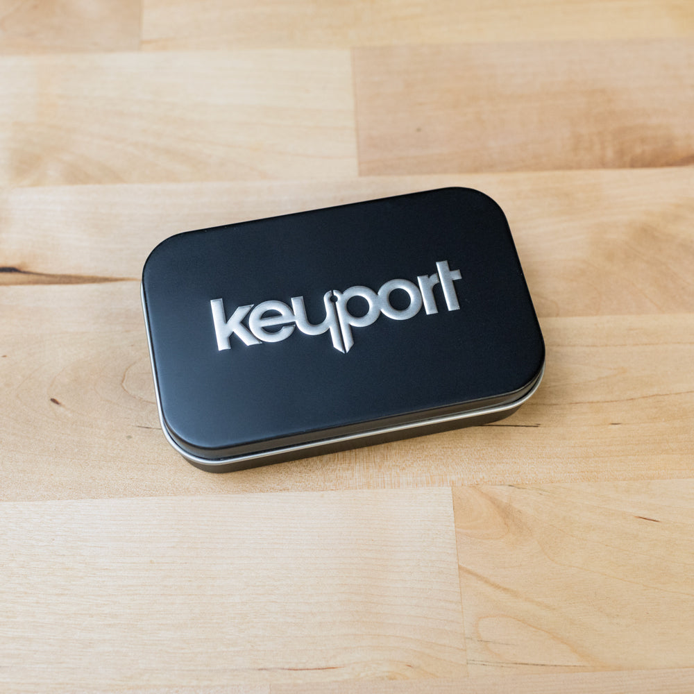 Embossed Keyport Tin