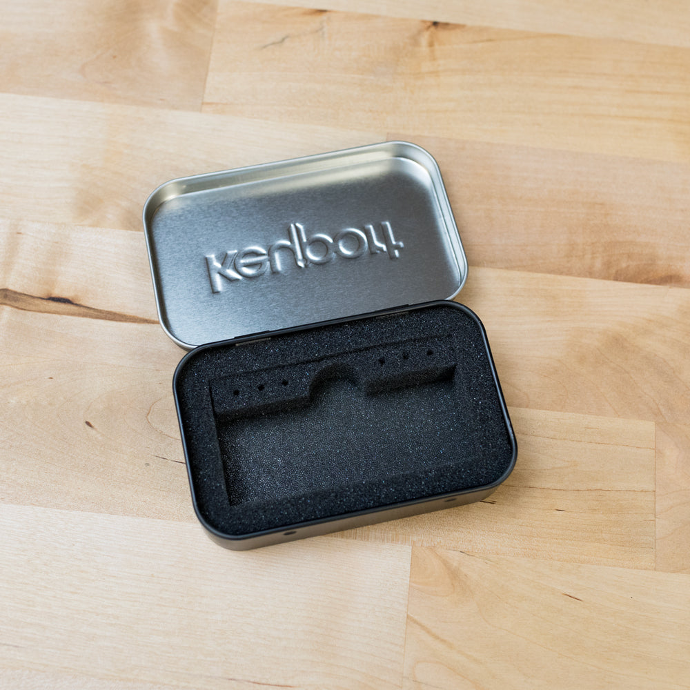 Embossed Keyport Tin