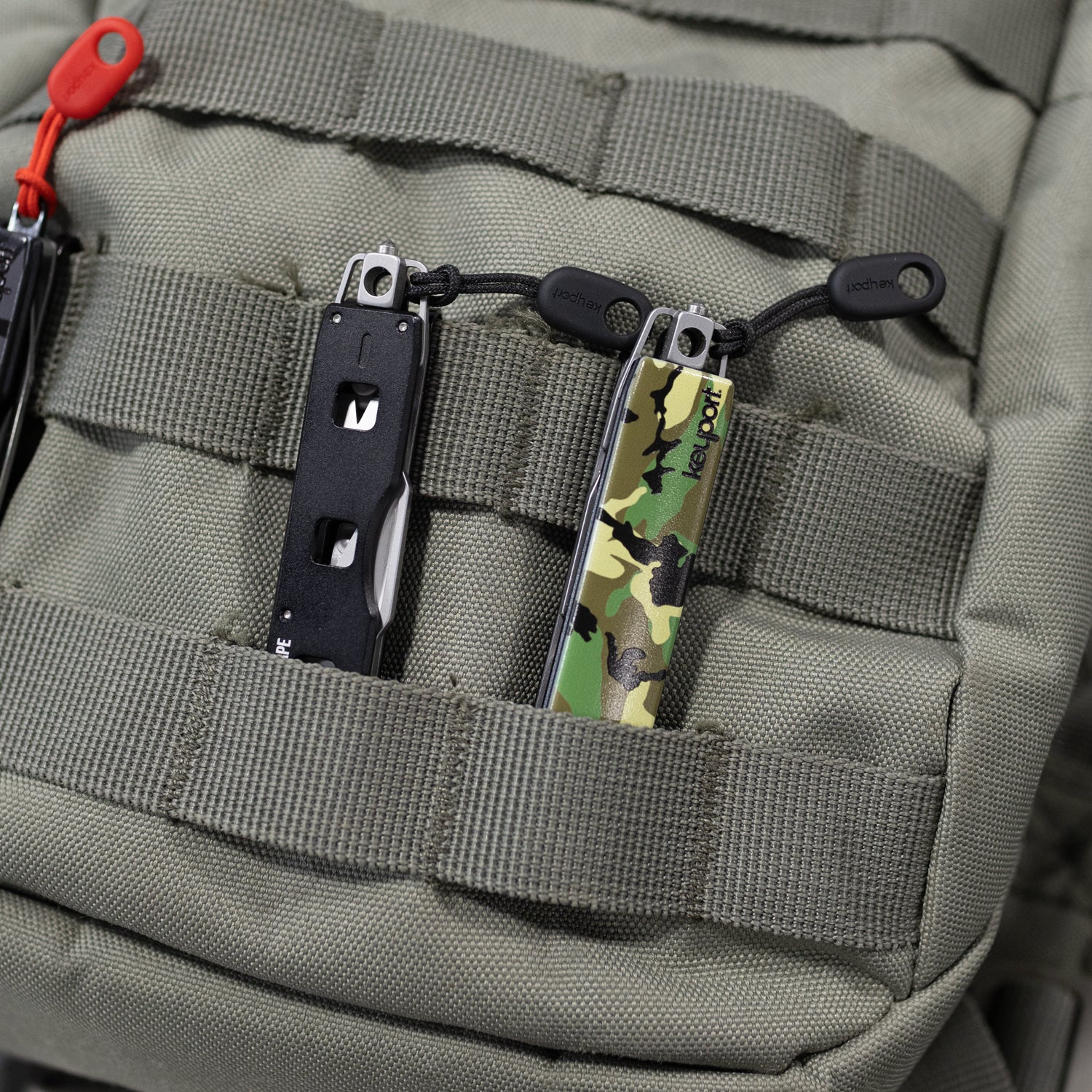 The Keyport Escape Tool Kit is compatible with all MOLLE systems