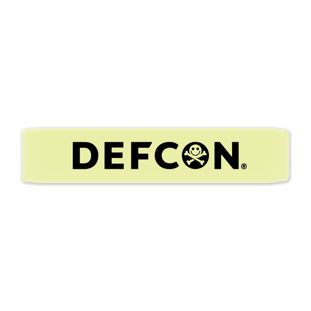 Keyport Faceplate with Def Con logo, glow in the dark version