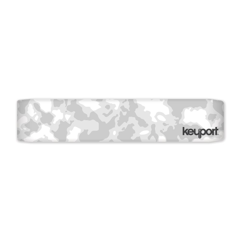 Keyport Faceplate with polar camo design in white and gray