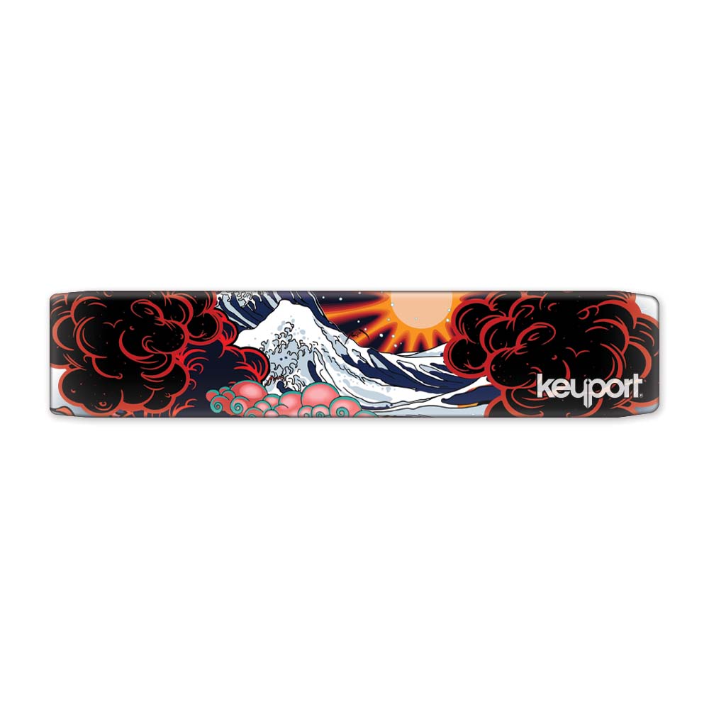 Keyport Faceplate with traditional Japanese samurai symbols