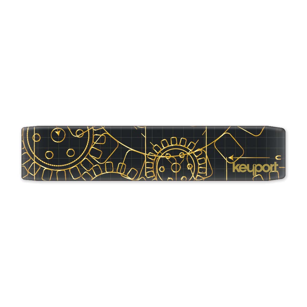 Keyport Faceplate featuring a steampunk inspired gears design