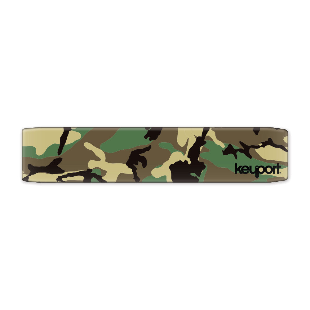 Keyport Faceplate with woodland camo pattern