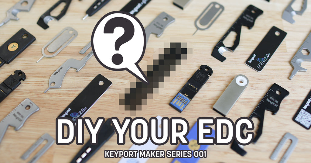 DIY EDC Tool Keyport Maker Series