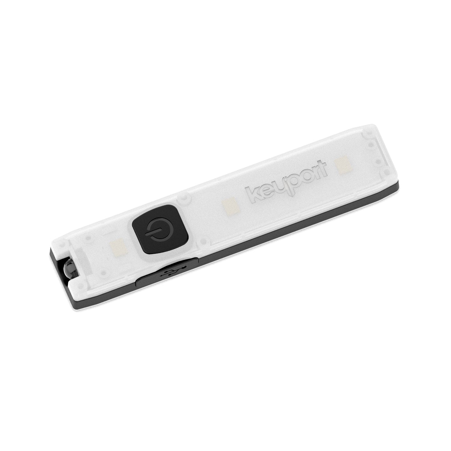 Keyport Pocket Flare 2.0 USB-C rechargeable mini-flashlight module with lamp mode