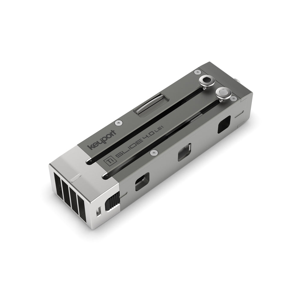 Titanium 4-port Keyport Slide 4.0 LE1 premium key organizer