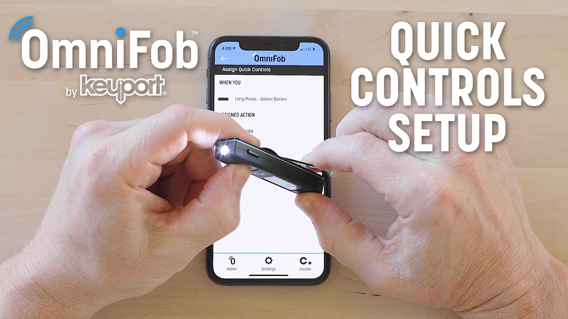 Setup OmniFob Quick Controls