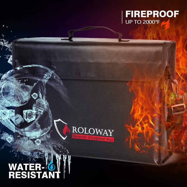 ROLOWAY Large Fireproof Water-Resistant Bag