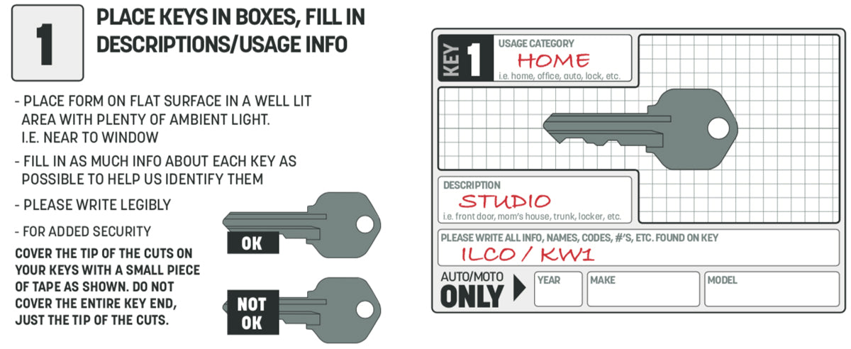 KeyID Step 1