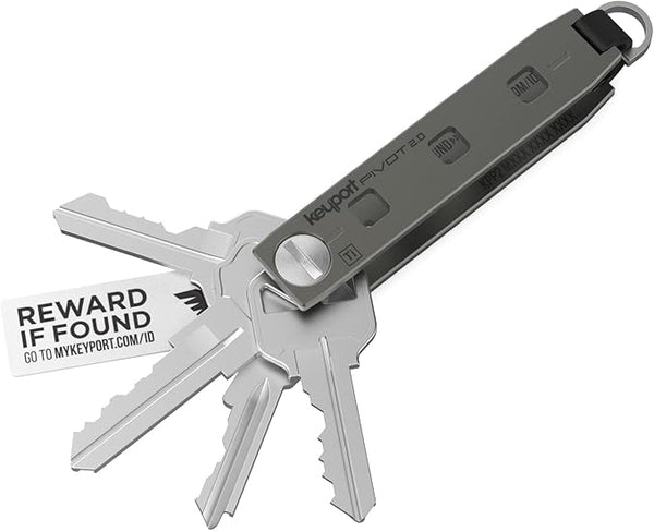 Titanium Keyport Pivot 2.0 premium key organizer