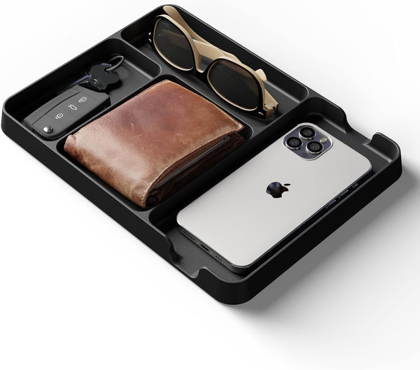 Uncluttered Designs Pocket Deck Valet Tray