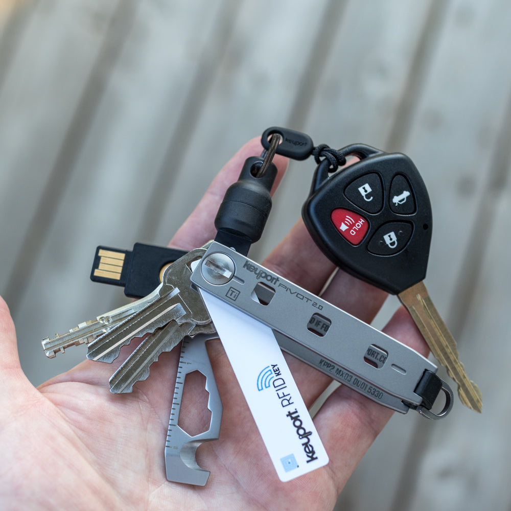 Keyport Black Aluminum KO Quick Release by Urban Carvers