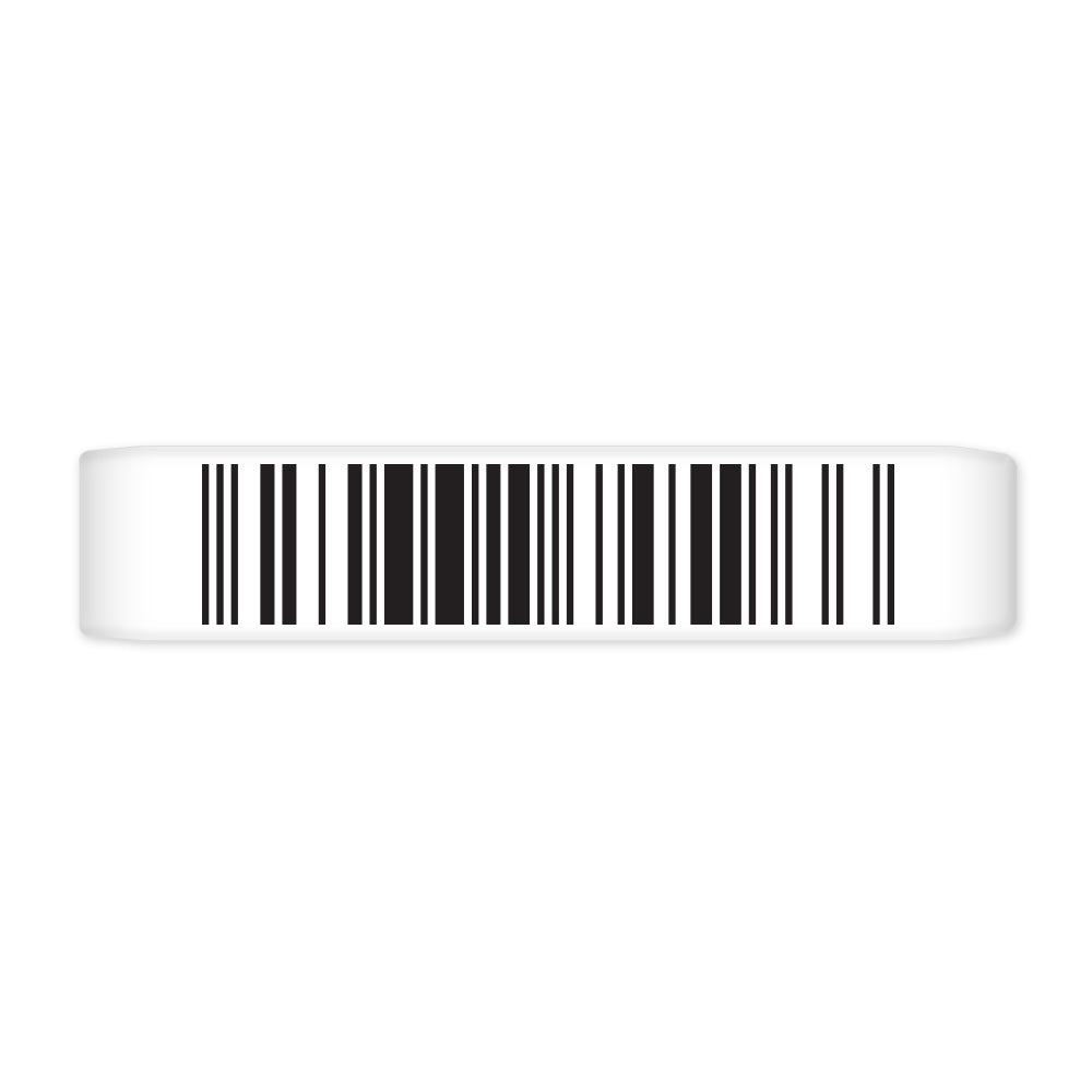 White Keyport barcode Faceplate Compatible with Slide 3.0