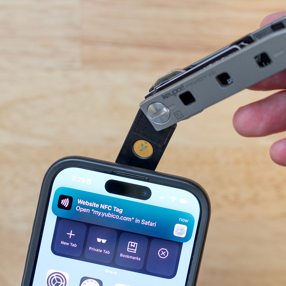 YubiKey NFC Adapter - 3D Printed