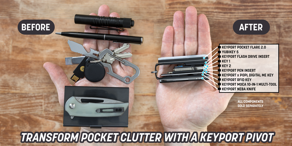 Keyport Pivot vs. Keychain