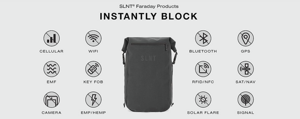 Silent Pocket SLNT Faraday Bags